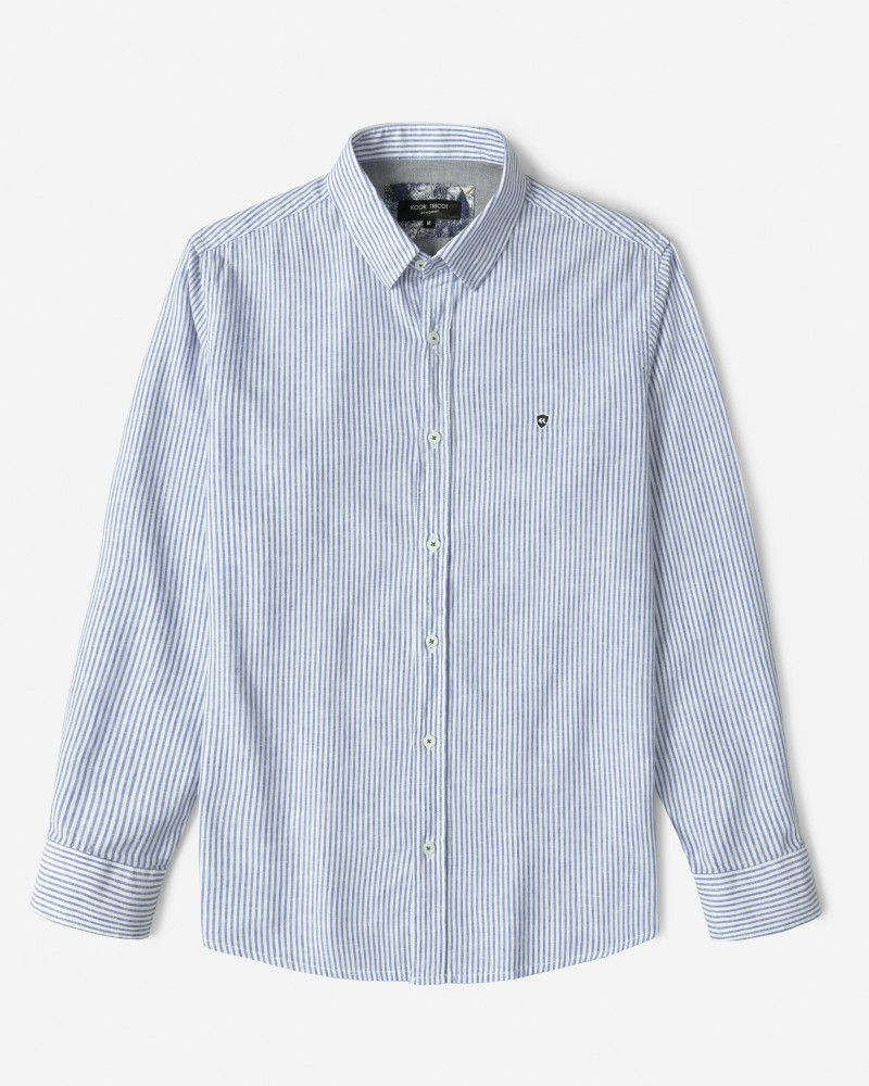 پیراهن آستین بلند راه راه