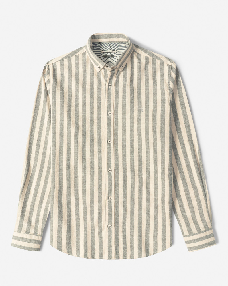 پیراهن آستین بلند راه راه